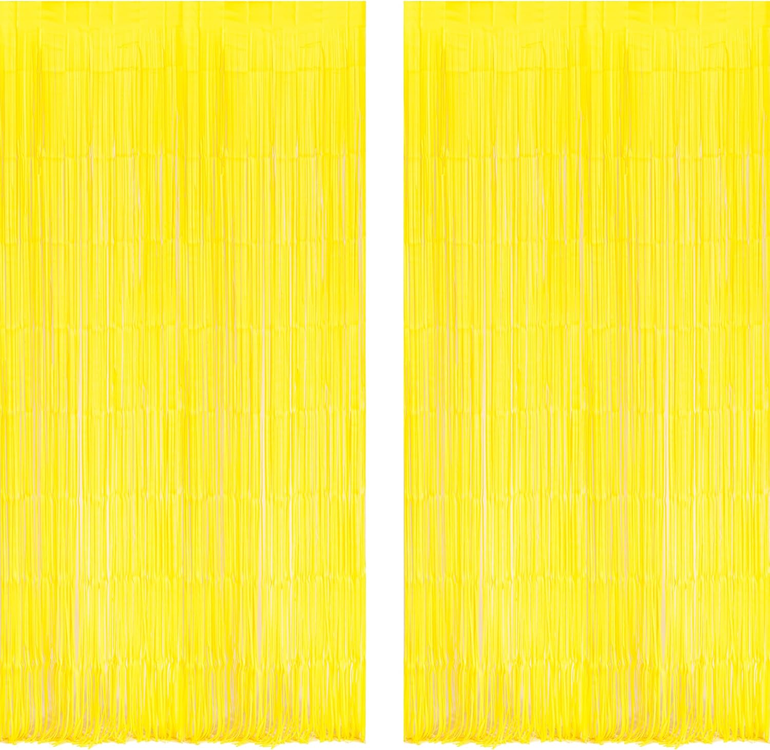 Braveshine Foil Fringe Curtain Backdrop 2 Pack