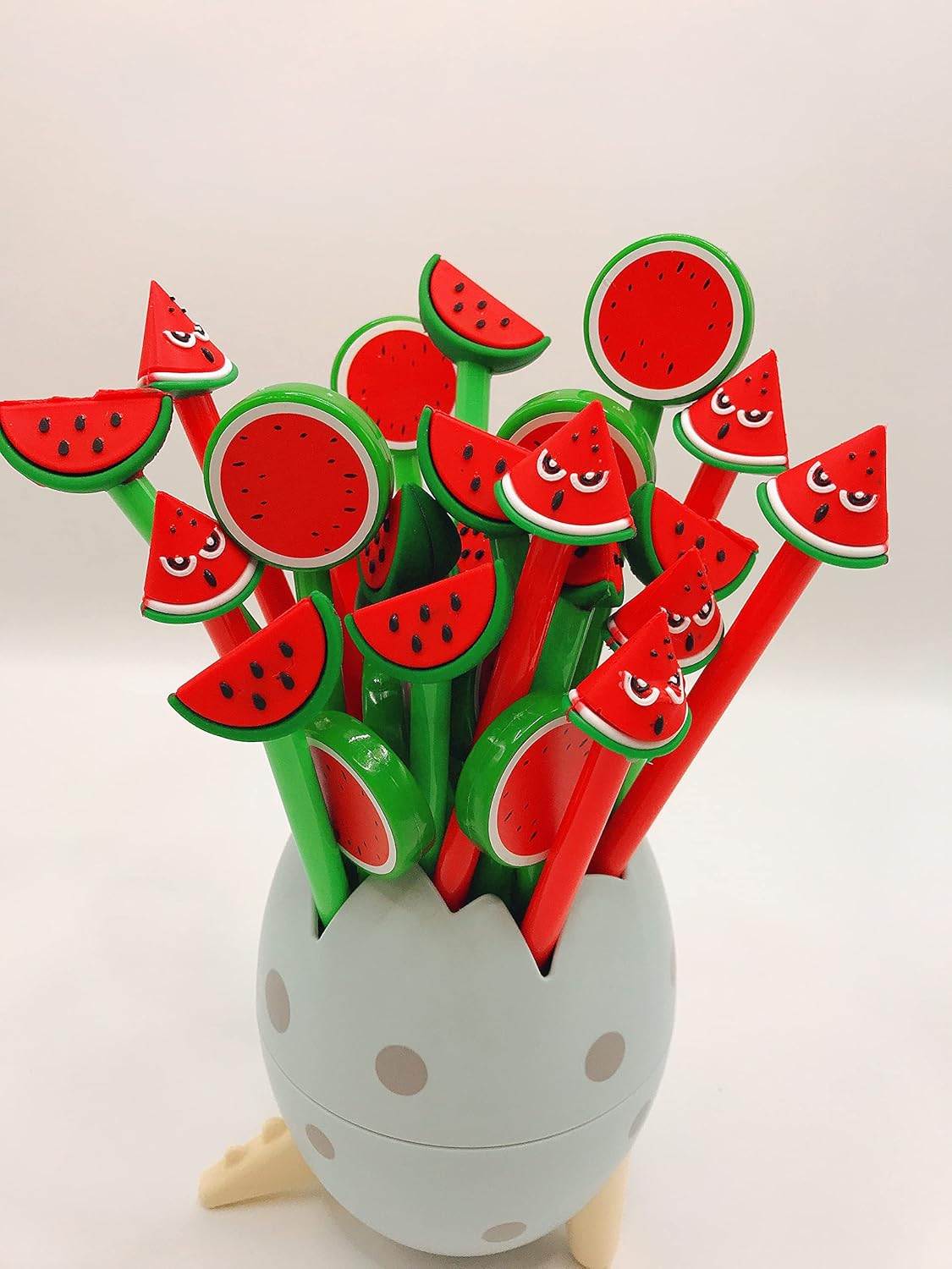 30 Pcs Cute Watermelon Gel Pens for Kids