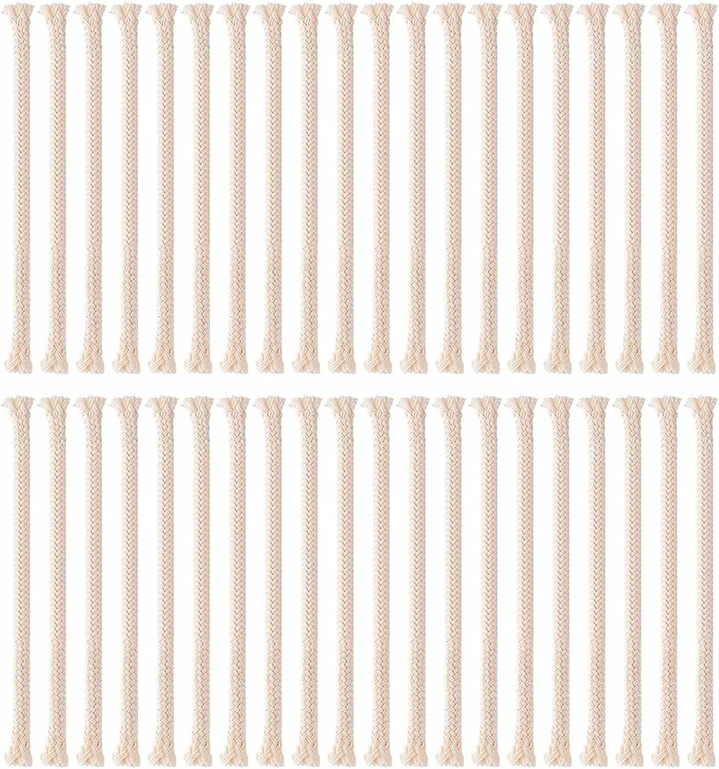 40PCS 14 Round Cotton Oil Lamp Wicks for Kerosene Alcohol Lamps