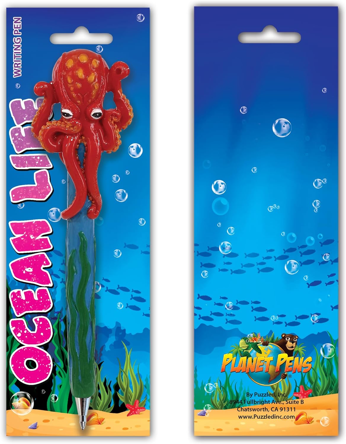 Planet Pens Octopus Ballpoint Pen - 6 Inches