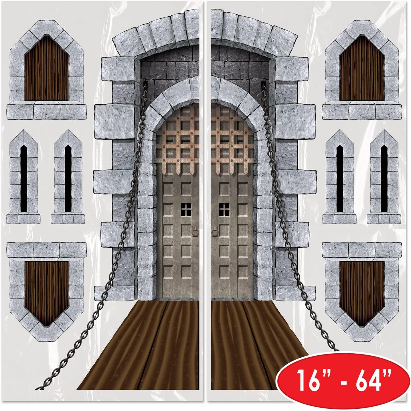 Beistle Castle Door And Window Props For Parties
