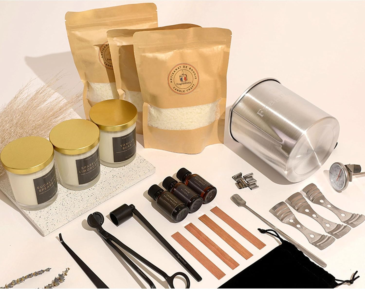 Fragranthetic Luxury Candle Making Kit for Adults