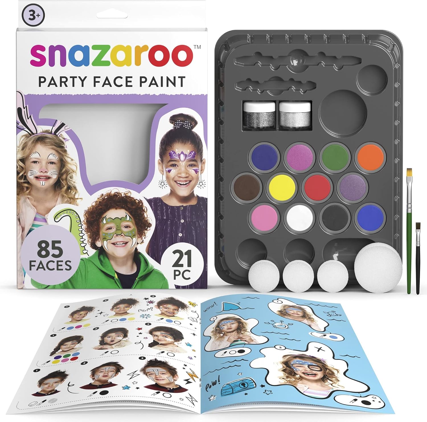 Snazaroo Face Paint Kit Ultimate Party Pack 1