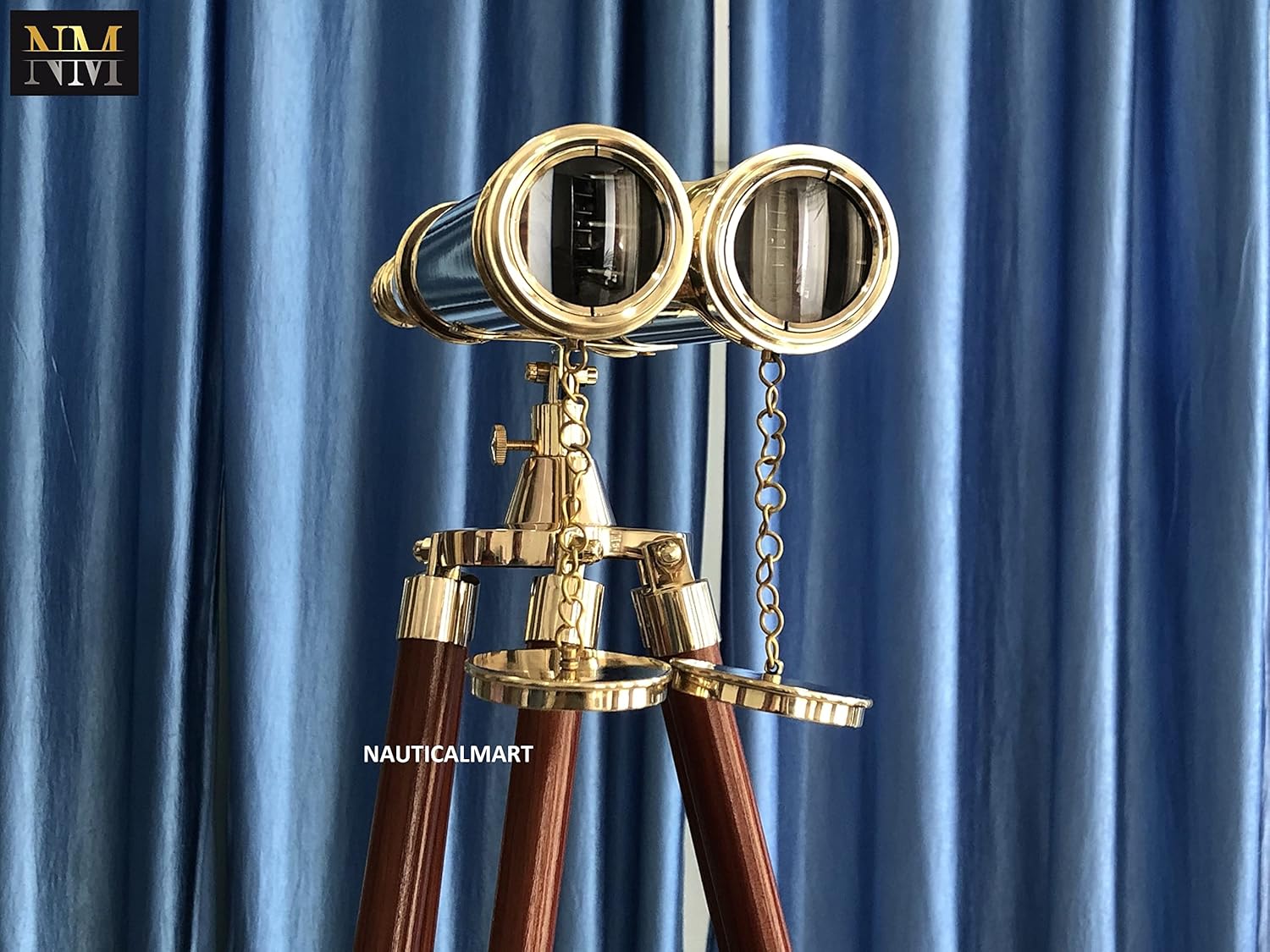 Floor Standing Admirals Solid Brass Binoculars 62