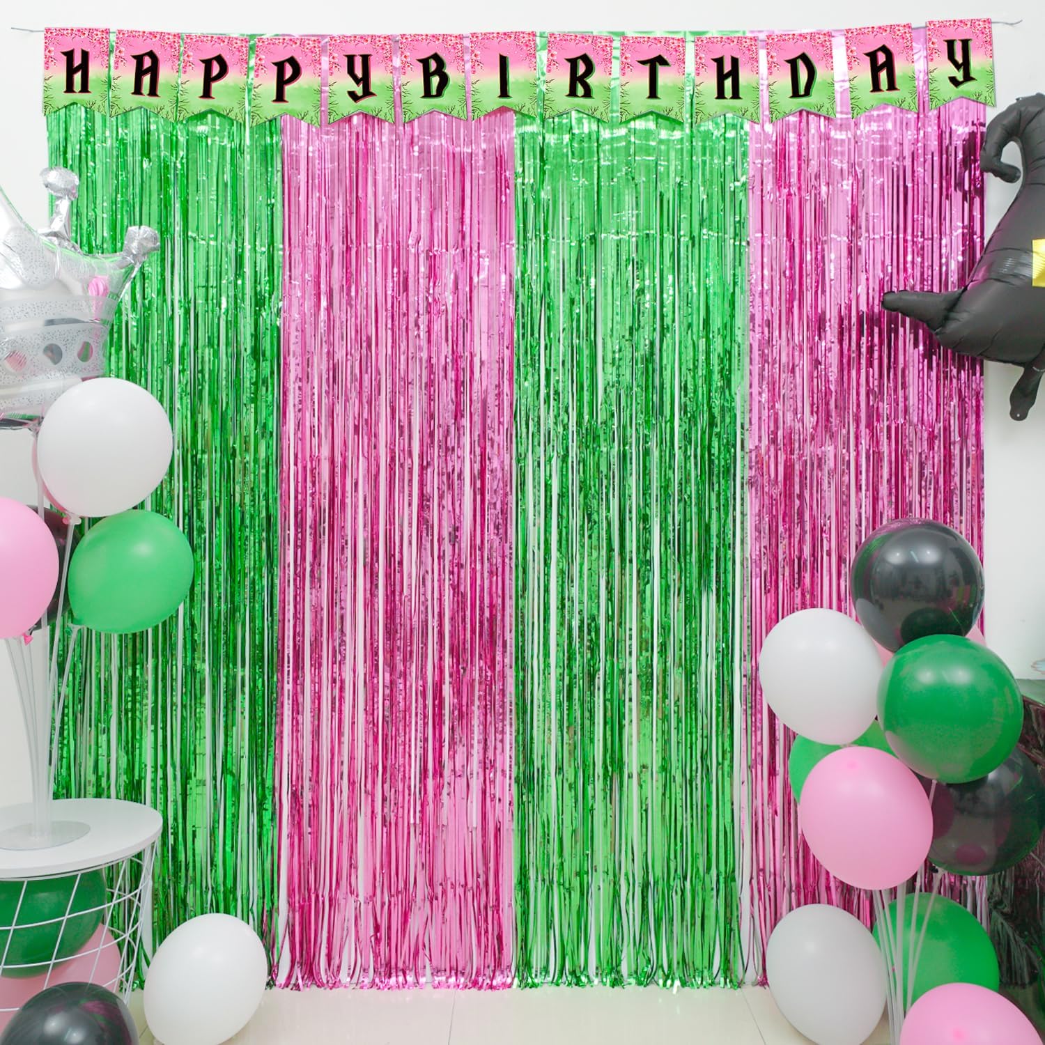 Witch Themed Birthday Photo Backdrop Decorations 2 Pack