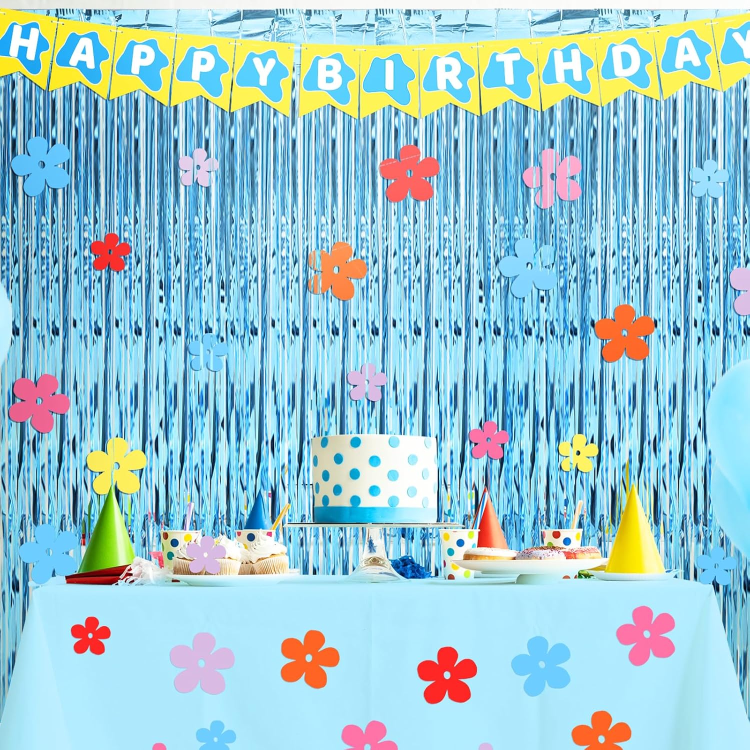 Epakh 39 Pcs Cartoon Sponge Birthday Decor Set