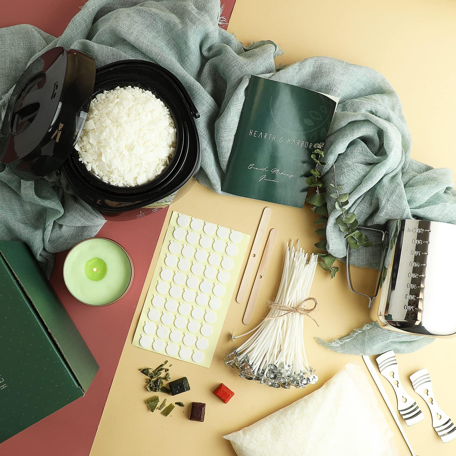 Hearth Harbor Soy Candle Kit for Adults