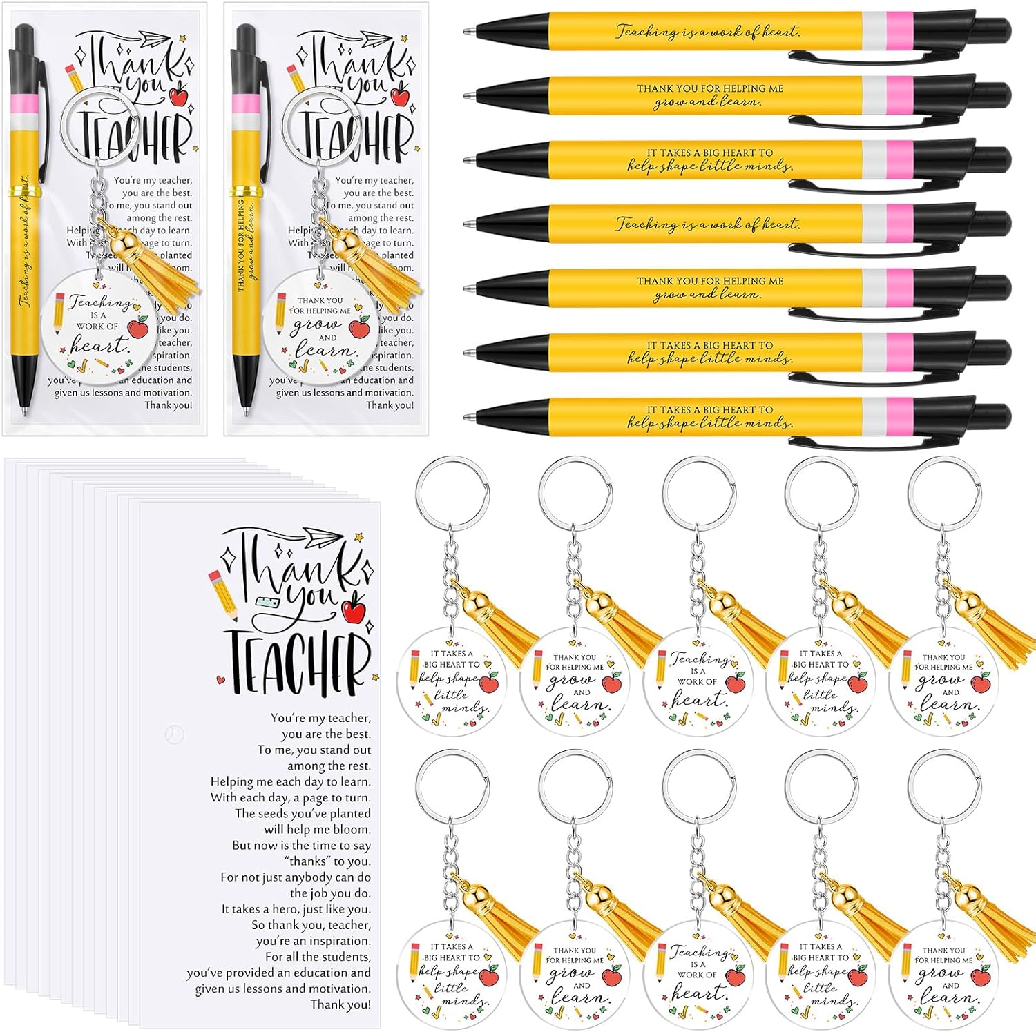 20 Set Teacher Appreciation Gift Package
