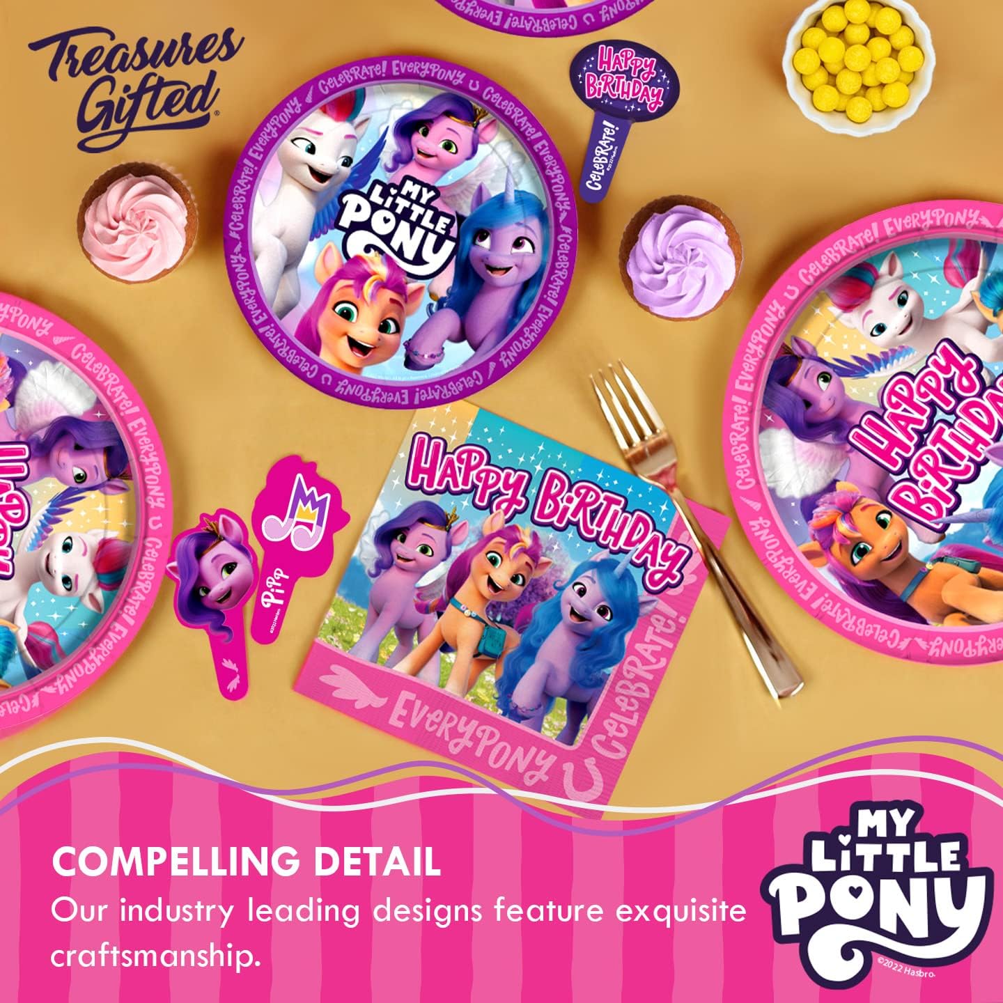 Treasures Gifted My Little Pony Birthday Decorations
