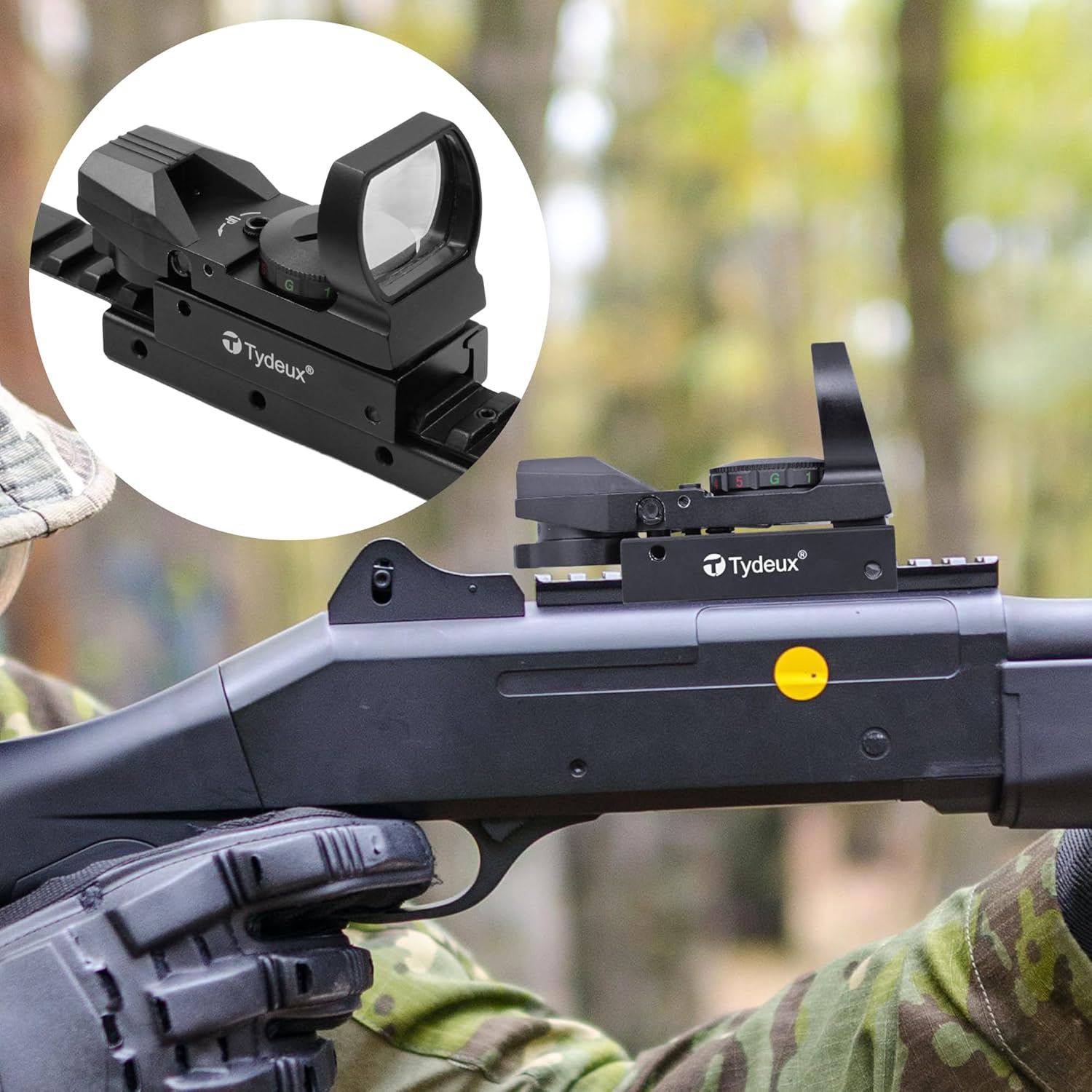 All Metal Finder Deluxe Telescope Reflex Sight