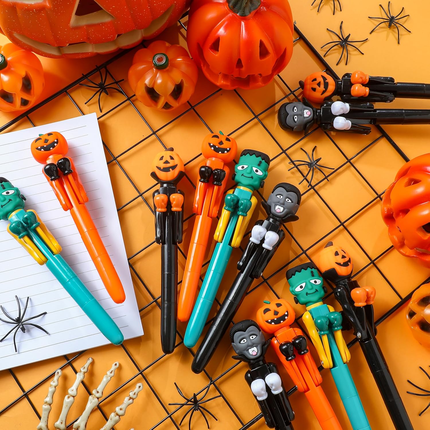 12 Pcs Halloween Boxing Pen with Punchy Design