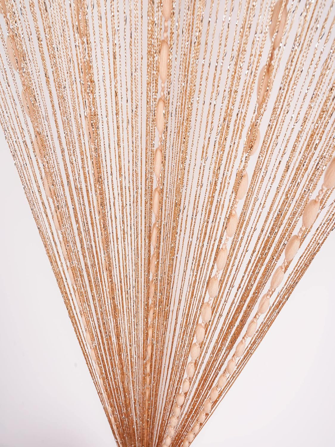 Hysenm 39x79 Inch Curtain with Glitter Fringe