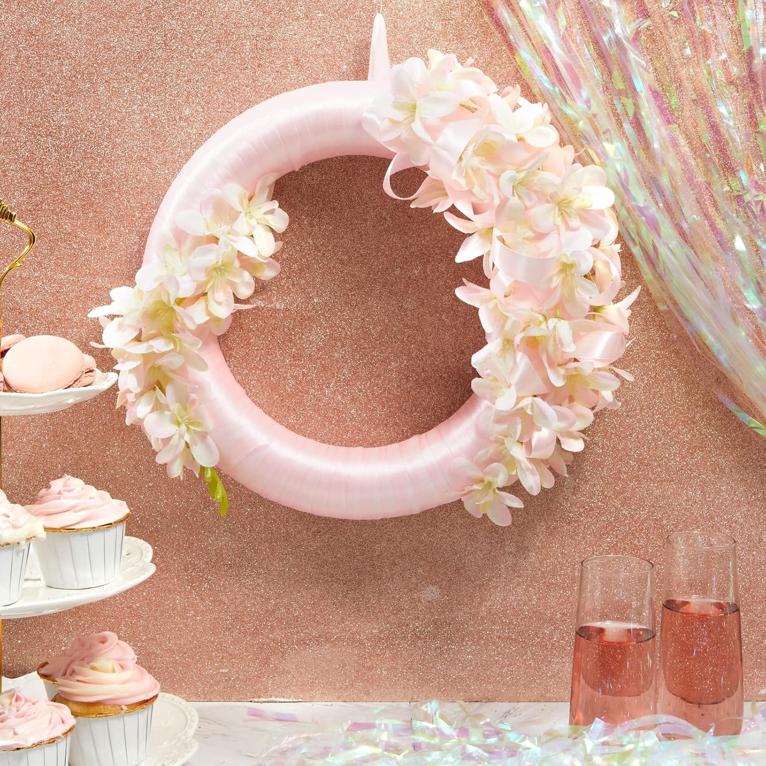 Juvale Foam Wreath Forms 3 Pack 2 Inch