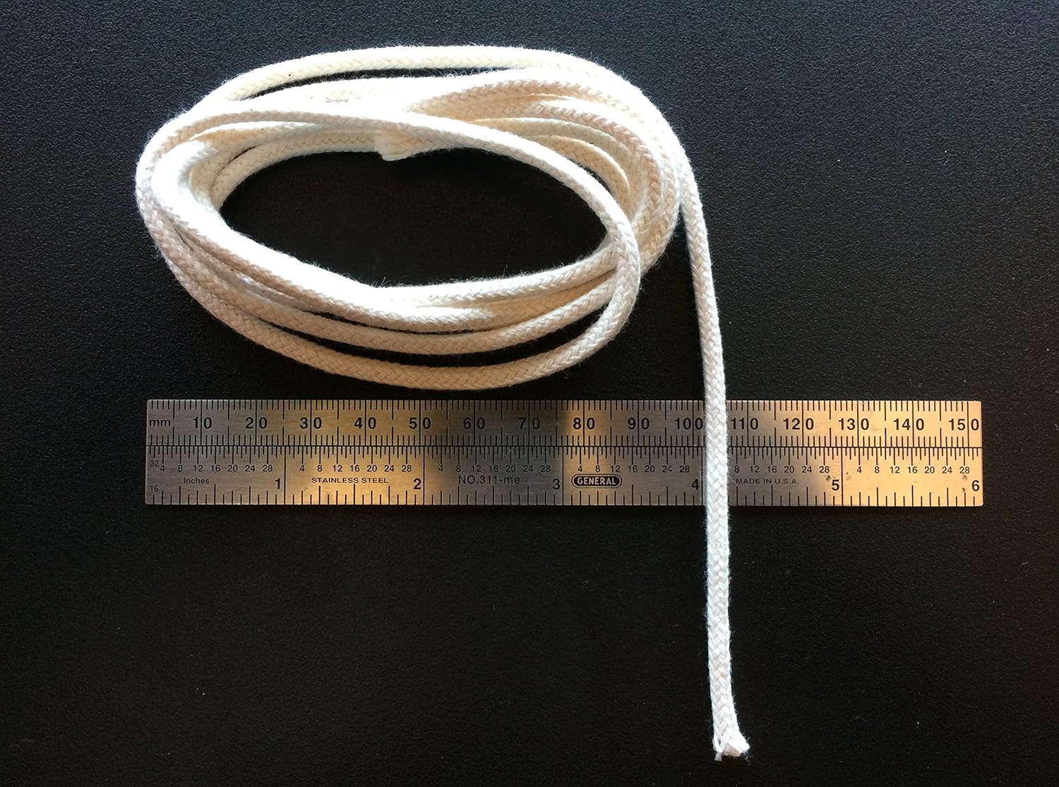 Dans Daughters 18 Round Cotton Wick 25 Long