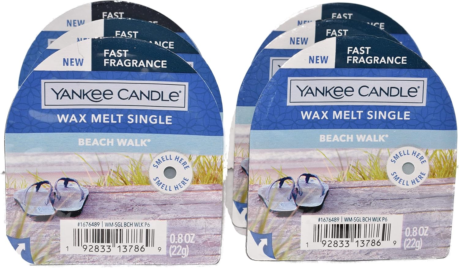 Yankee Candle Beach Walk Wax Melt Set of 6