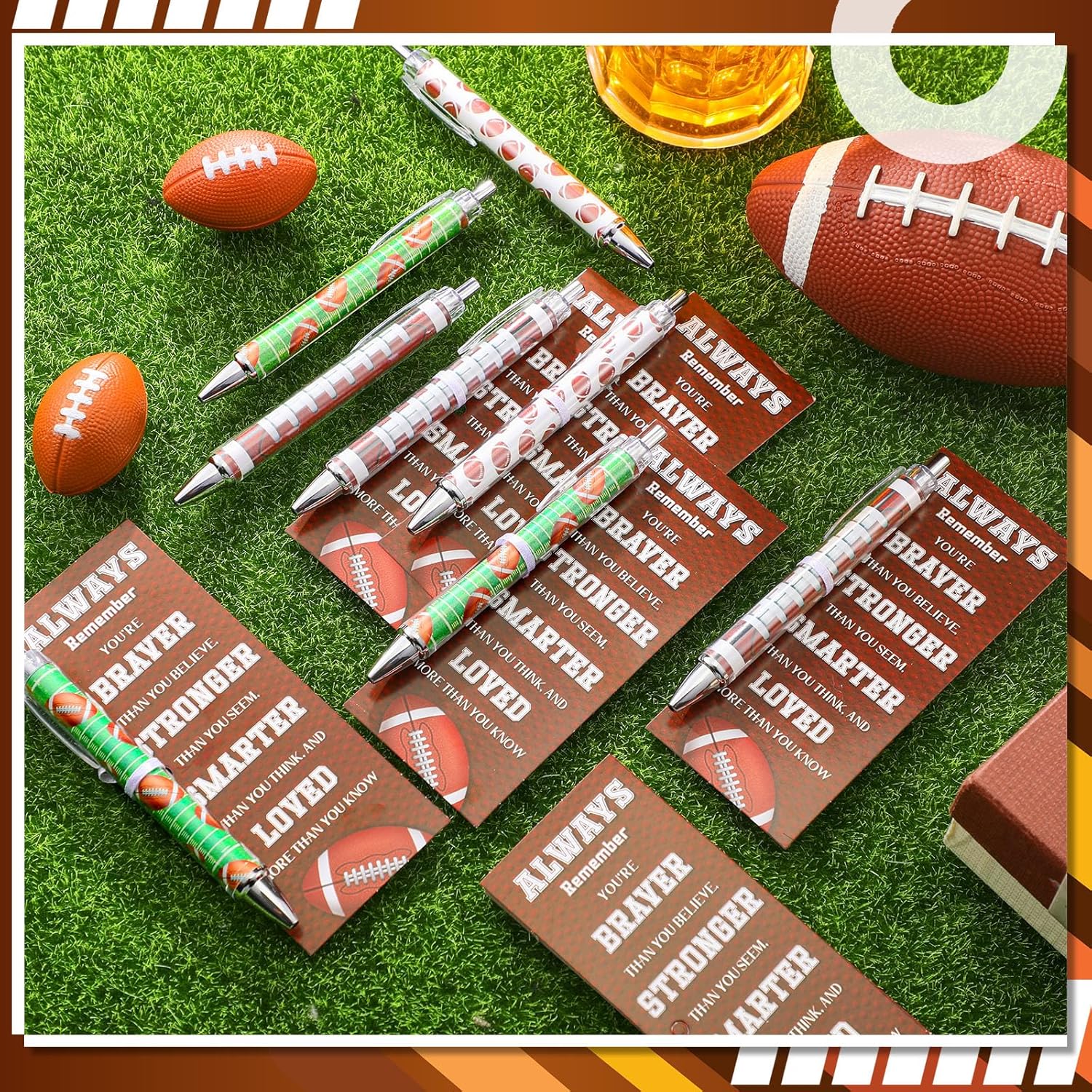 60 Pcs Football Party Favor Gifts Set